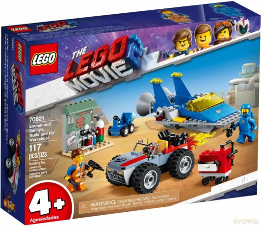 LEGO Movie Warsztat Emmeta i Benka (70821) [KLOCKI]
