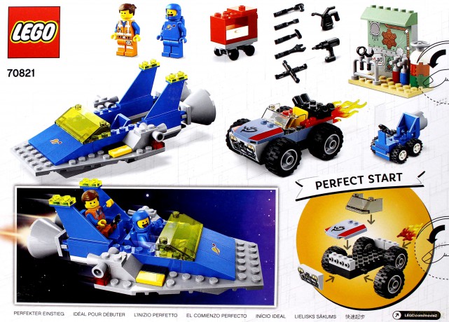 LEGO Movie Warsztat Emmeta i Benka (70821) [KLOCKI]