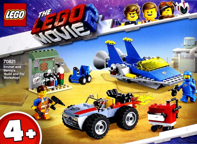 LEGO Movie Warsztat Emmeta i Benka (70821) [KLOCKI]