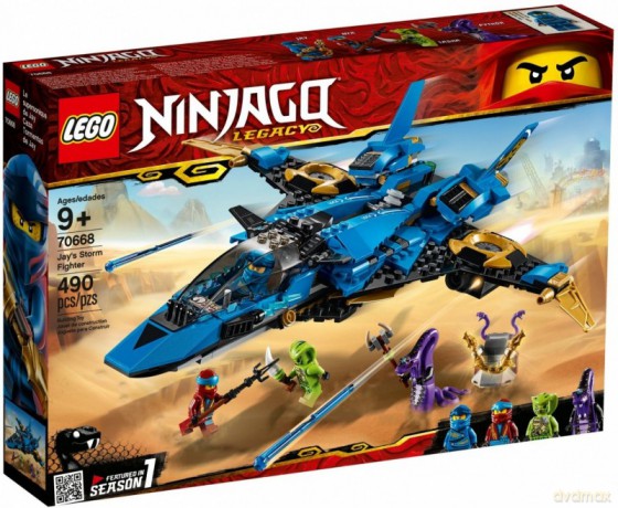 LEGO Ninjago Burzowy myśliwiec Jaya (70668) [KLOCKI]