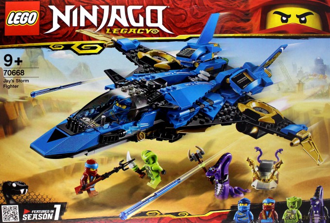 LEGO Ninjago Burzowy myśliwiec Jaya (70668) [KLOCKI]