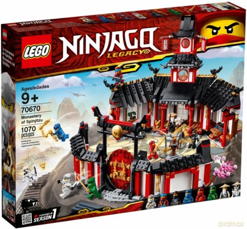 LEGO Ninjago Klasztor Spinjitzu (70670) [KLOCKI]