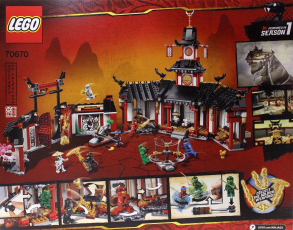 LEGO Ninjago Klasztor Spinjitzu (70670) [KLOCKI]
