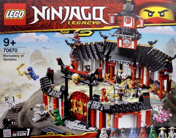 LEGO Ninjago Klasztor Spinjitzu (70670) [KLOCKI]