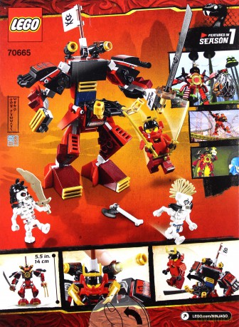 LEGO Ninjago Mech-samuraj (70665) [KLOCKI]