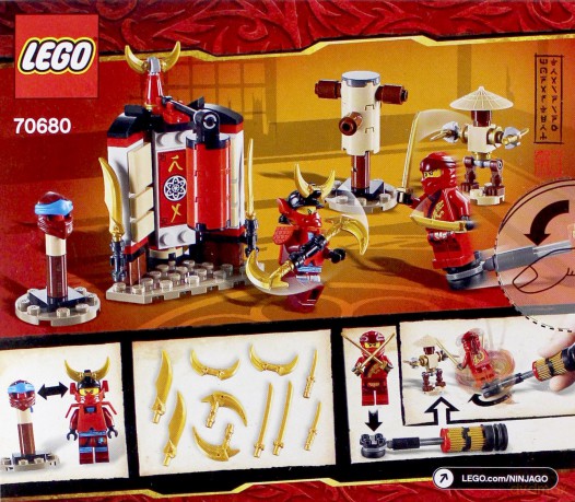 LEGO Ninjago Szkolenie w klasztorze (70680) [KLOCKI]