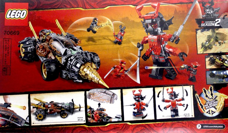 LEGO Ninjago Wiertło Colea (70669) [KLOCKI]