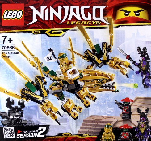 LEGO Ninjago Złoty Smok (70666) [KLOCKI]