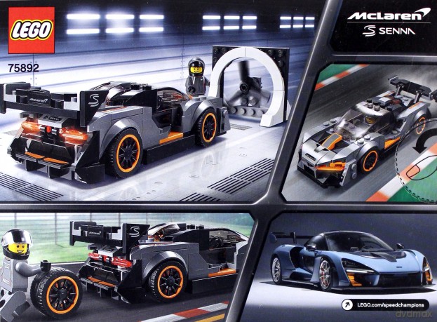 LEGO Speed Champions McLaren Senna (75892) [KLOCKI]
