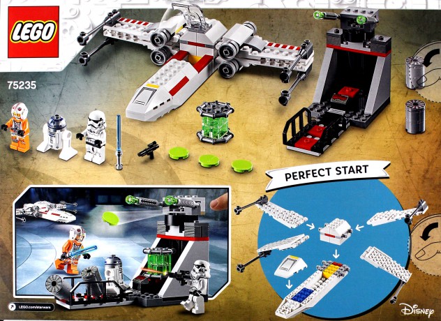 LEGO Star Wars Atak myśliwcem X-Wing (Gwiezdne Wojny) (75235) [KLOCKI]