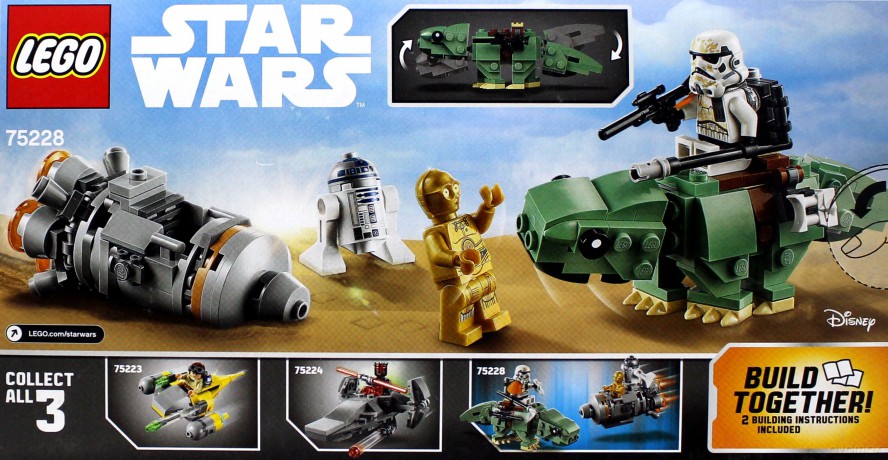 LEGO Star Wars Kapsuła ratunkowa kontra Dewback (Gwiezdne Wojny) (75228) [KLOCKI]