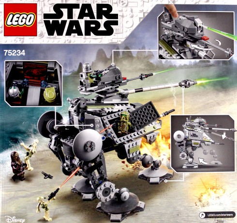 LEGO Star Wars Maszyna krocząca AT-AP (Gwiezdne Wojny) (75234) [KLOCKI]