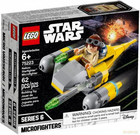 LEGO Star Wars Naboo Starfighter (Gwiezdne Wojny) (75223) [KLOCKI]