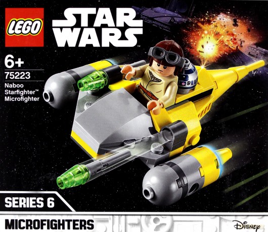 LEGO Star Wars Naboo Starfighter (Gwiezdne Wojny) (75223) [KLOCKI]