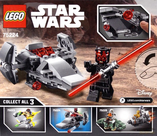 LEGO Star Wars Sith Infiltrator (Gwiezdne Wojny) (75224) [KLOCKI]