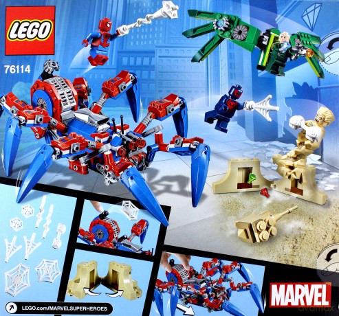 LEGO Super Heroes Mechaniczny pająk Spider-Mana (76114) [KLOCKI]