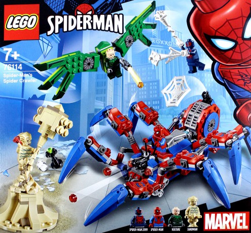 LEGO Super Heroes Mechaniczny pająk Spider-Mana (76114) [KLOCKI]