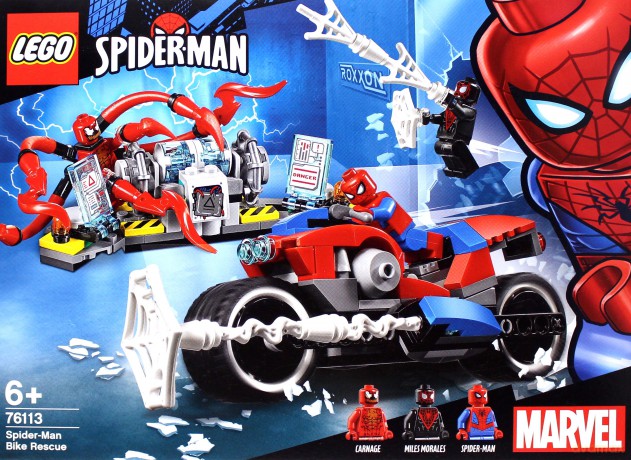 LEGO Super Heroes Pościg motocyklowy Spider-Mana (76113) [KLOCKI]