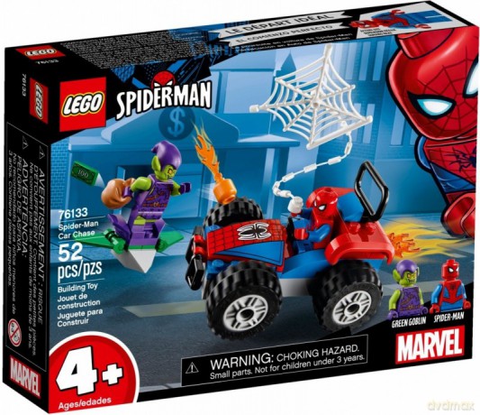 LEGO Super Heroes Pościg samochodowy Spider-Mana (76133) [KLOCKI]