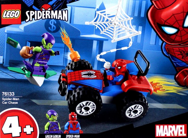 LEGO Super Heroes Pościg samochodowy Spider-Mana (76133) [KLOCKI]