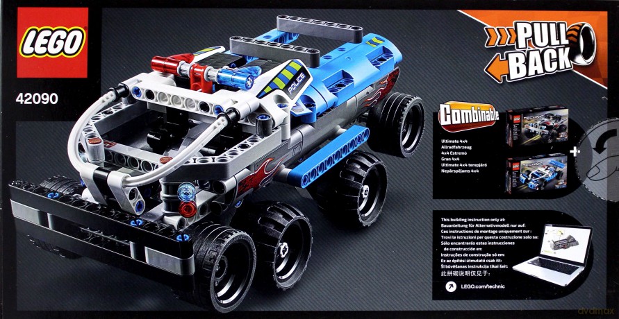 LEGO Technic Monster truck złoczyńców (42090) [KLOCKI]