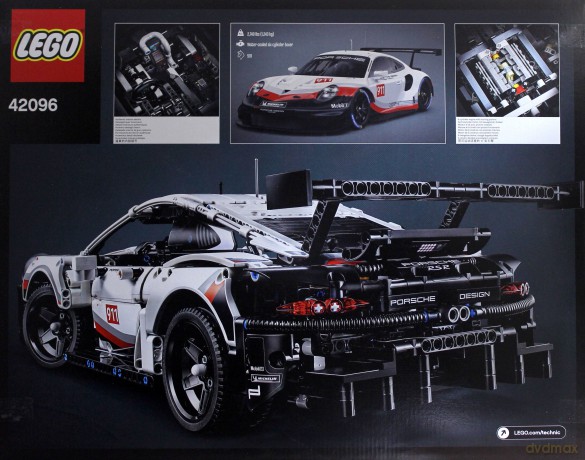 LEGO Technic Porsche 911 RSR (42096) [KLOCKI]