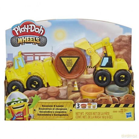 Masa plastyczna Play-Doh Buldożer i Ładowarka
