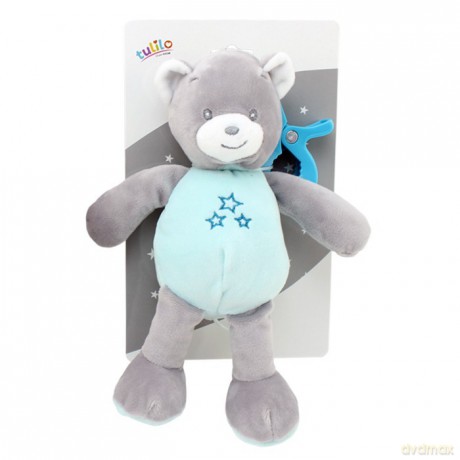 Zawieszka New Baby Miś miętowy 25 cm