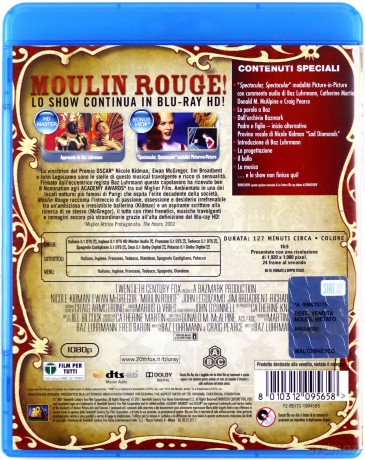 Moulin Rouge! [Blu-Ray]