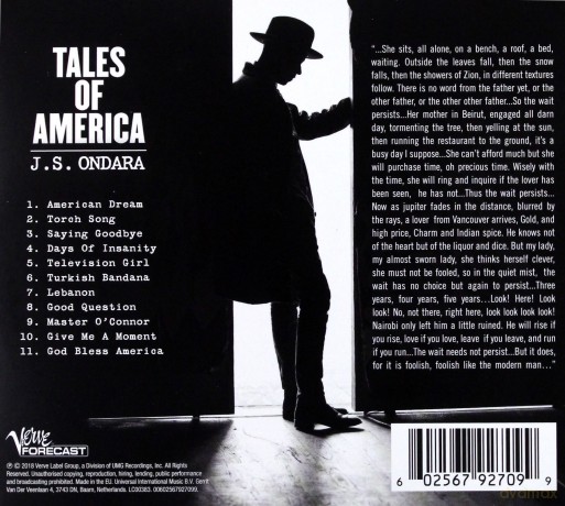 J.S. Ondara: Tales Of America [CD]