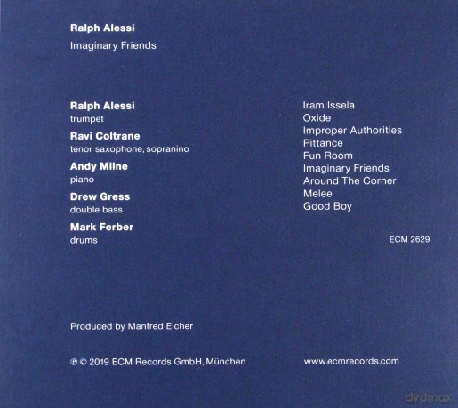 Ralph Alessi: Imaginary Friends [CD]