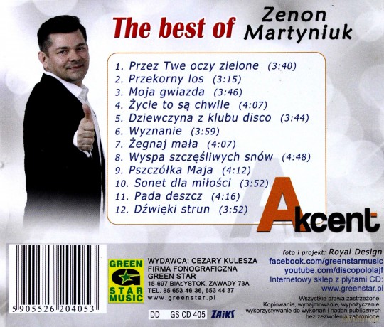 Zenon Martyniuk: The Best of [CD]
