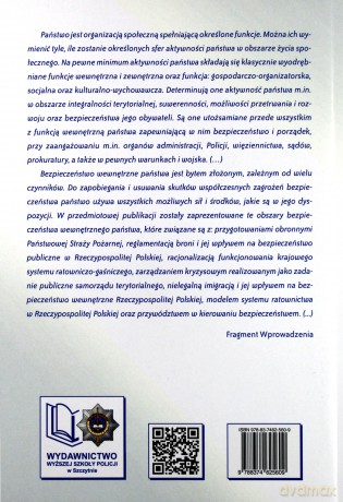 Meandry bezpieczeństwa wewnętrznego państwa - A. Babiński [KSIĄŻKA]