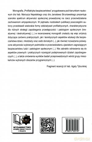 Profilaktyka bezpieczeństwa - M. Nepelski, J. Struniawski [KSIĄŻKA]