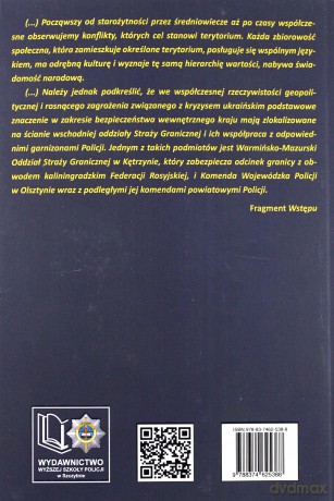 Wybrane obszary współdziałania Policji i Straży Granicznej w ochronie granicy Polski - zewnętrznej granicy Unii Europejskiej - J.R. Truchan [KSIĄŻKA]