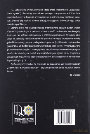 Współczesna kryminalistyka. Wyzwania i zagrożenia - V. Kwiatkowska-Wójcikiewicz, M. Zubańska [KSIĄŻKA]