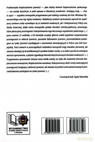Przeciwdziałanie patologiom na rynku żywności - A. Lewkowicz, W. Pływaczewski [KSIĄŻKA]