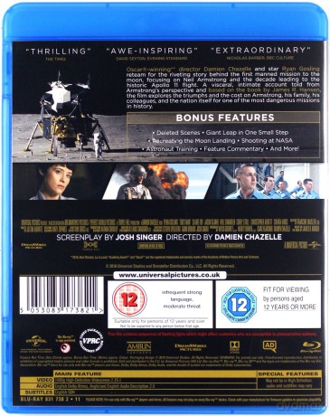 First Man (Pierwszy czlowiek) [Blu-Ray]