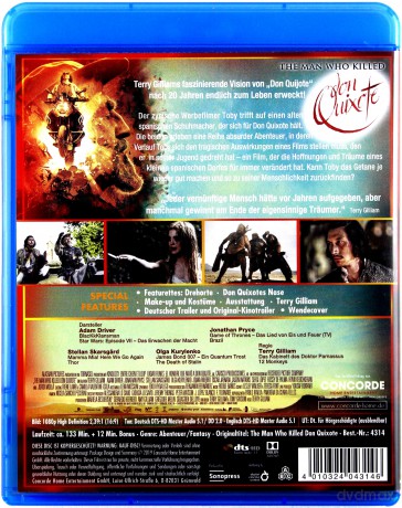The Man Who Killed Don Quixote (Człowiek, który zabil Don Kichota) [Blu-Ray]