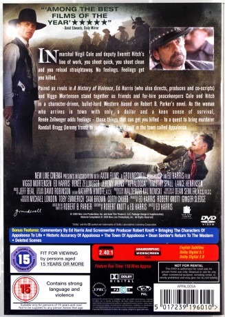 Appaloosa [DVD] film