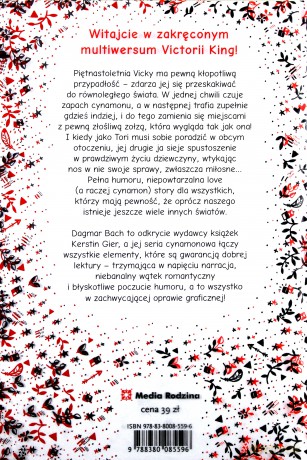 Cynamon, chłopaki i ja. Podwójne życie Victorii King - Dagmar Bach [KSIĄŻKA]