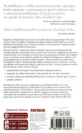Filozofia Kaizen. Jak mały krok może zmienić Twoje życie - Robert Maurer [KSIĄŻKA]