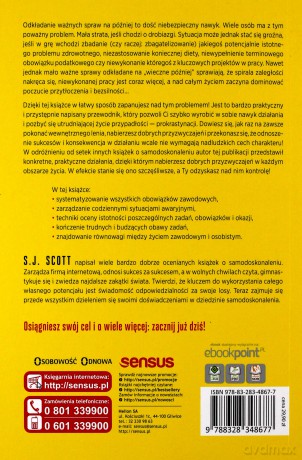 Nawyk nieodwlekania. Proste sposoby pokonania prokrastynacji - S.J. Scott [KSIĄŻKA]