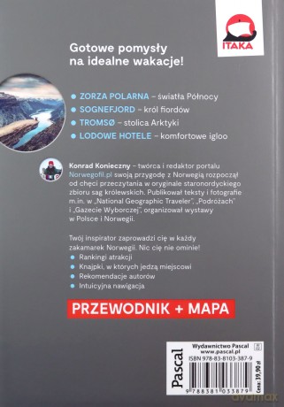 Norwegia. Inspirator podróżniczy. Pascal [KSIĄŻKA]