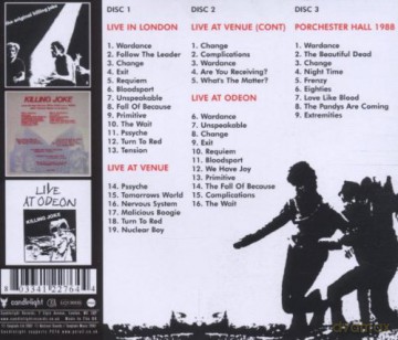 Killing Joke: Bootleg Vinyl Archive I [3CD]