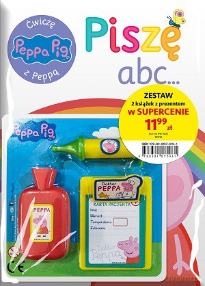 Piszę ABC Świnka Peppa zestaw [KSIĄŻKA]