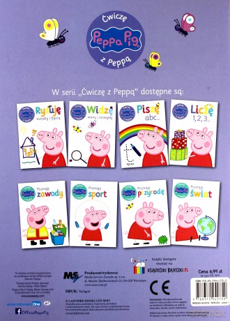 Piszę ABC Świnka Peppa zestaw [KSIĄŻKA]