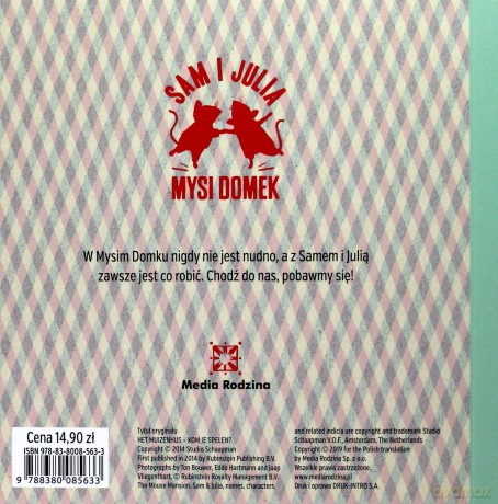 Pobawmy się. Mysi domek - Karina Schaapman [KSIĄŻKA]