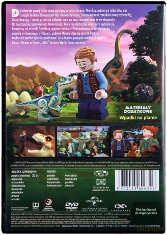 Lego Jurassic World: Tajna wystawa [DVD]