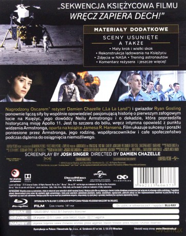 Pierwszy człowiek (steelbook) [Blu-Ray]